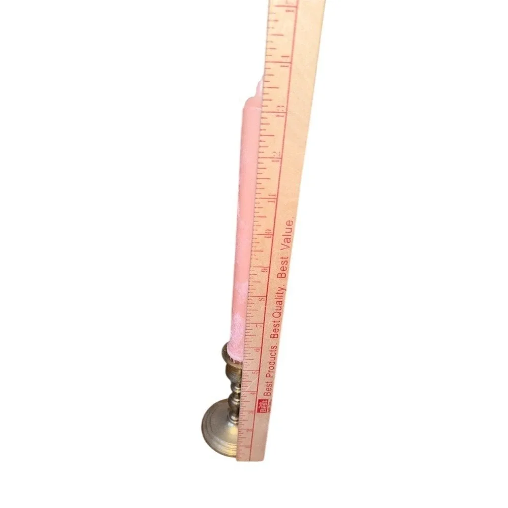 Do it Best Vintage Candlestick‎ Holder Gold Single Weighted Base 12 in w candle